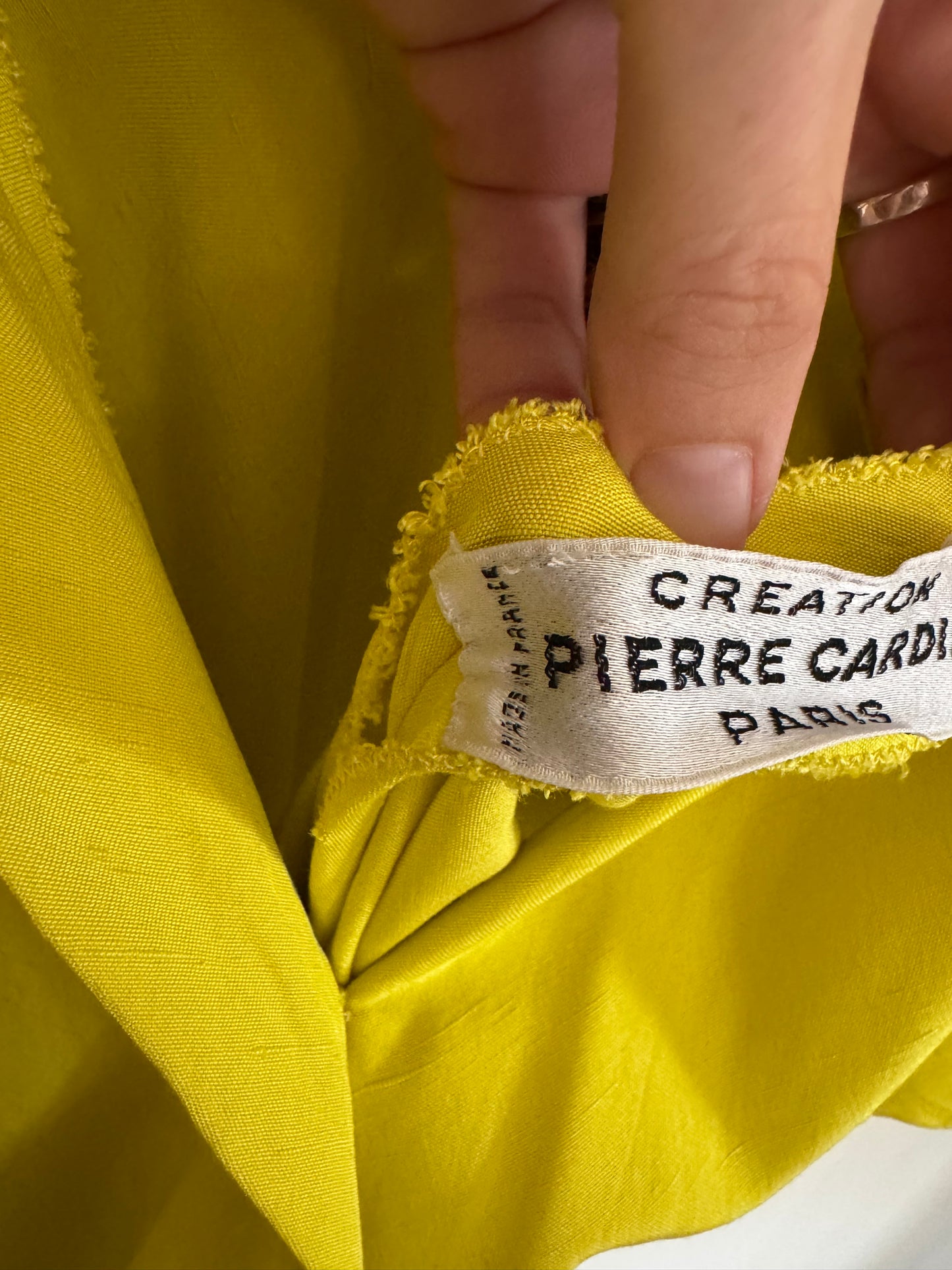 1970s Chartreuse Pierre Cardin Ensemble- S/M - M