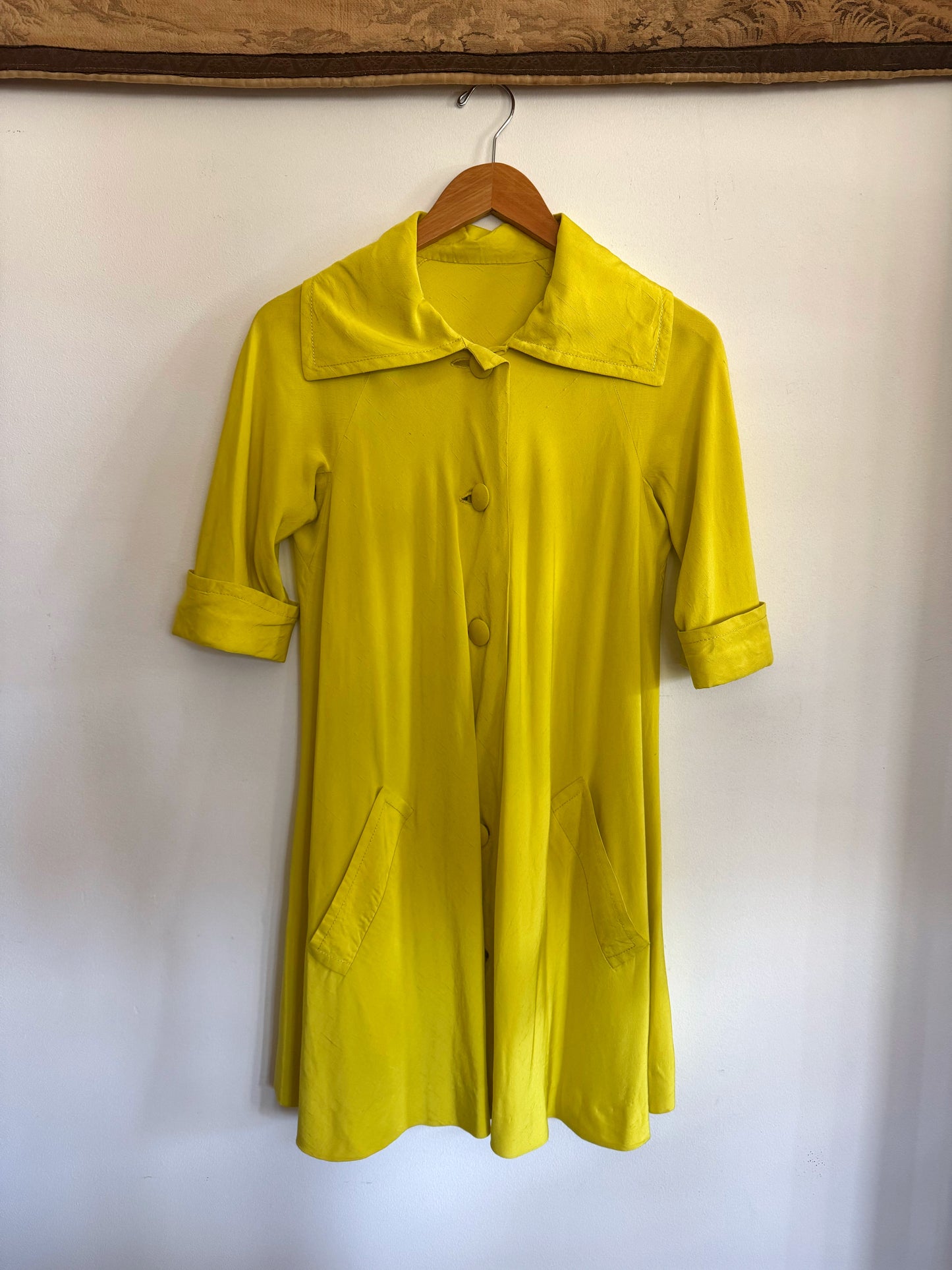 1970s Chartreuse Pierre Cardin Ensemble- S/M - M